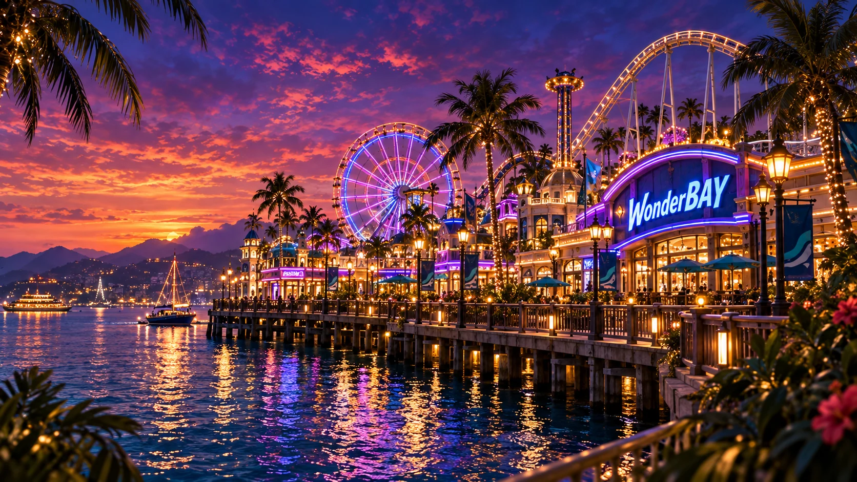 Neon Pier — ảnh minh họa